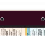 WhiteCoat Clipboard® - Wine Ovarian/Adnexal Sonography Edition
